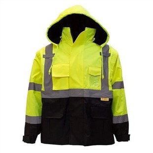 سترة السلامة السفلية السوداء