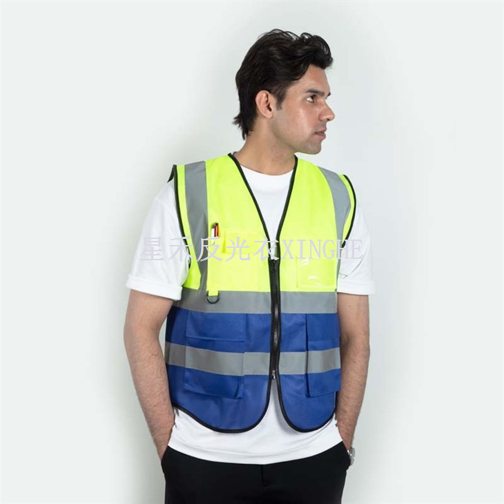 سترة البناء العاكسة للسلامة